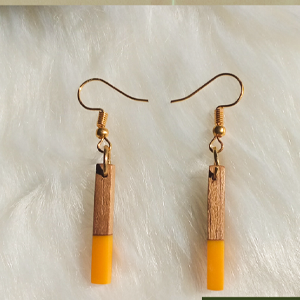 Wood & Resin Earrings