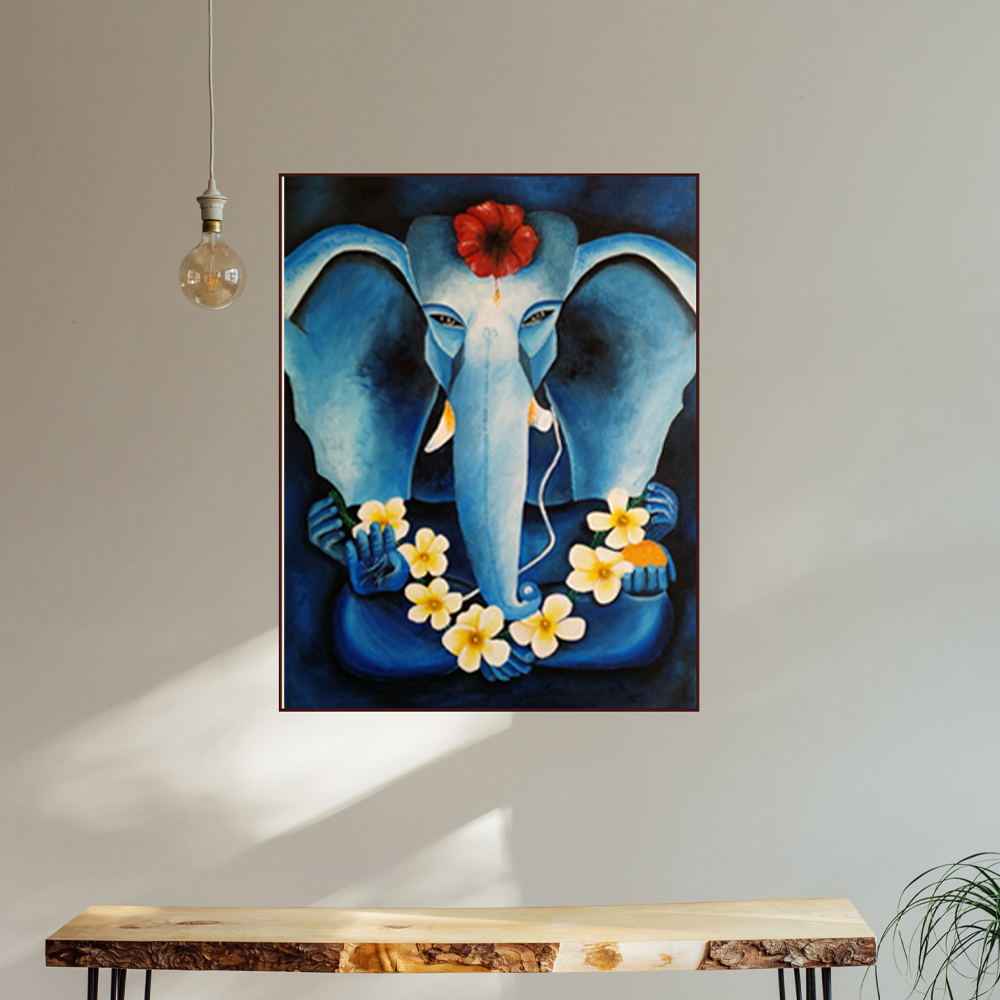 Ganesha - Acrylic Painting