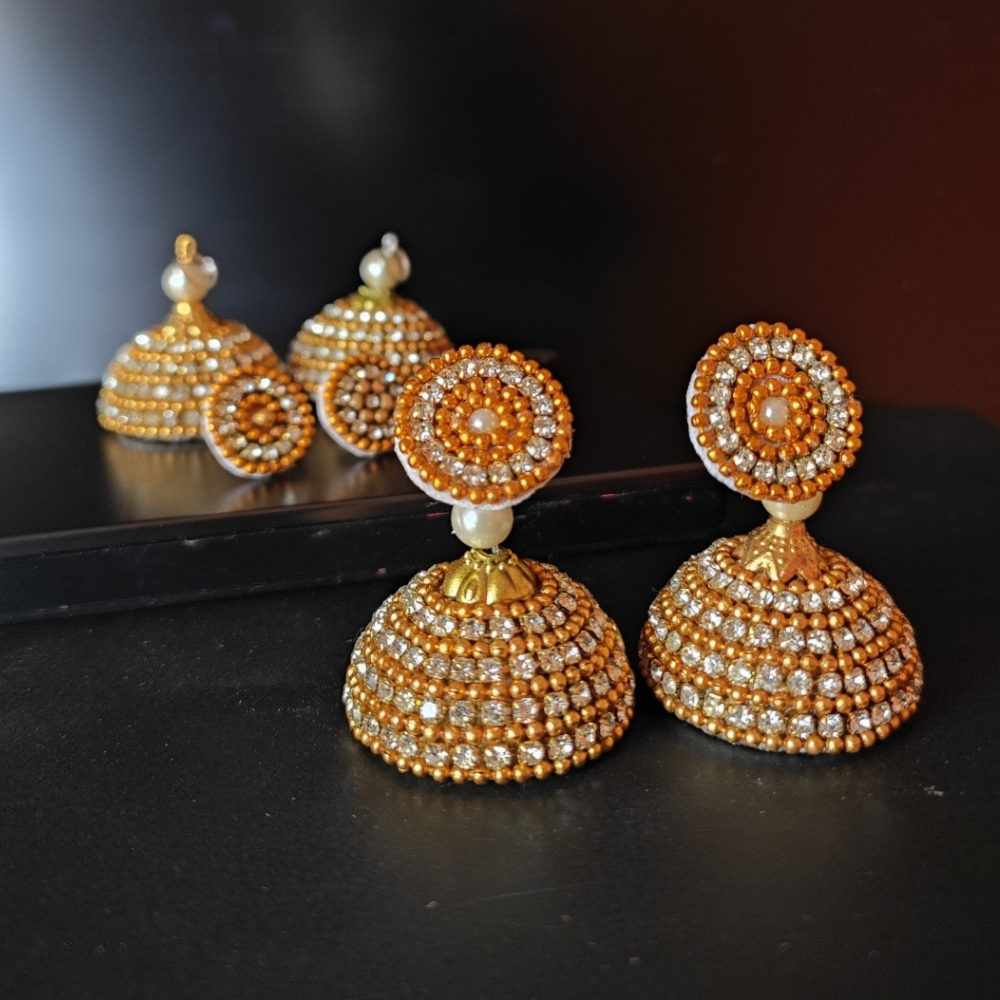 
                  
                    Bridal Jhumka Earring
                  
                