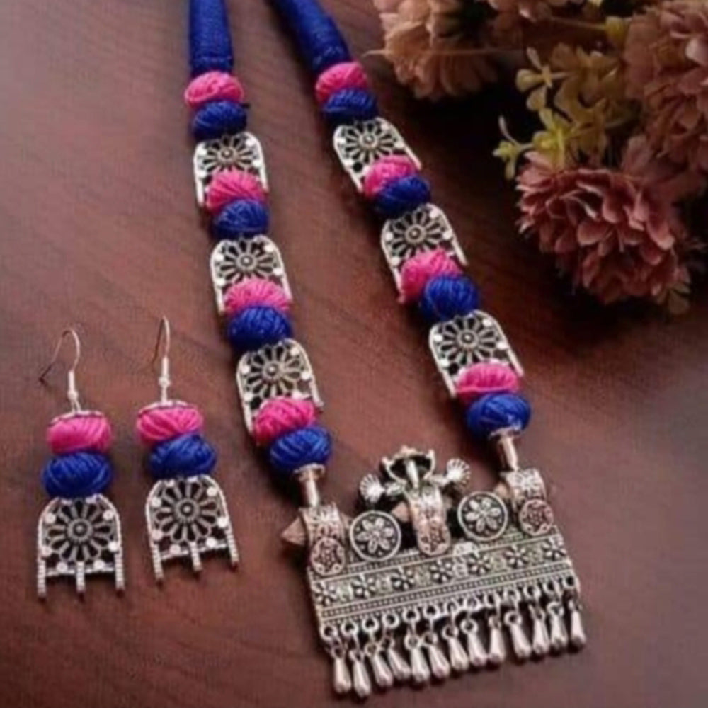 Ethnic hot sale oxidised jewellery