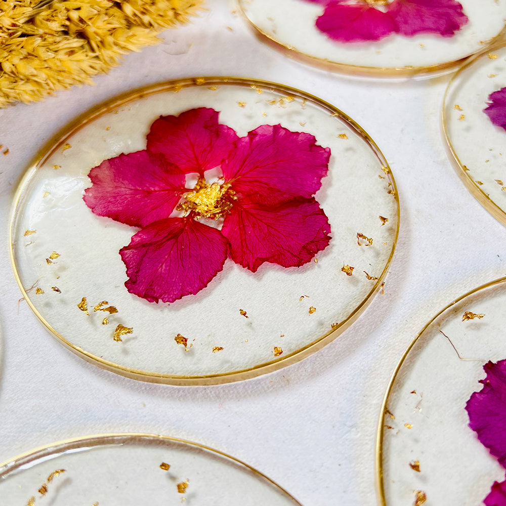 Floral Themed Coasters