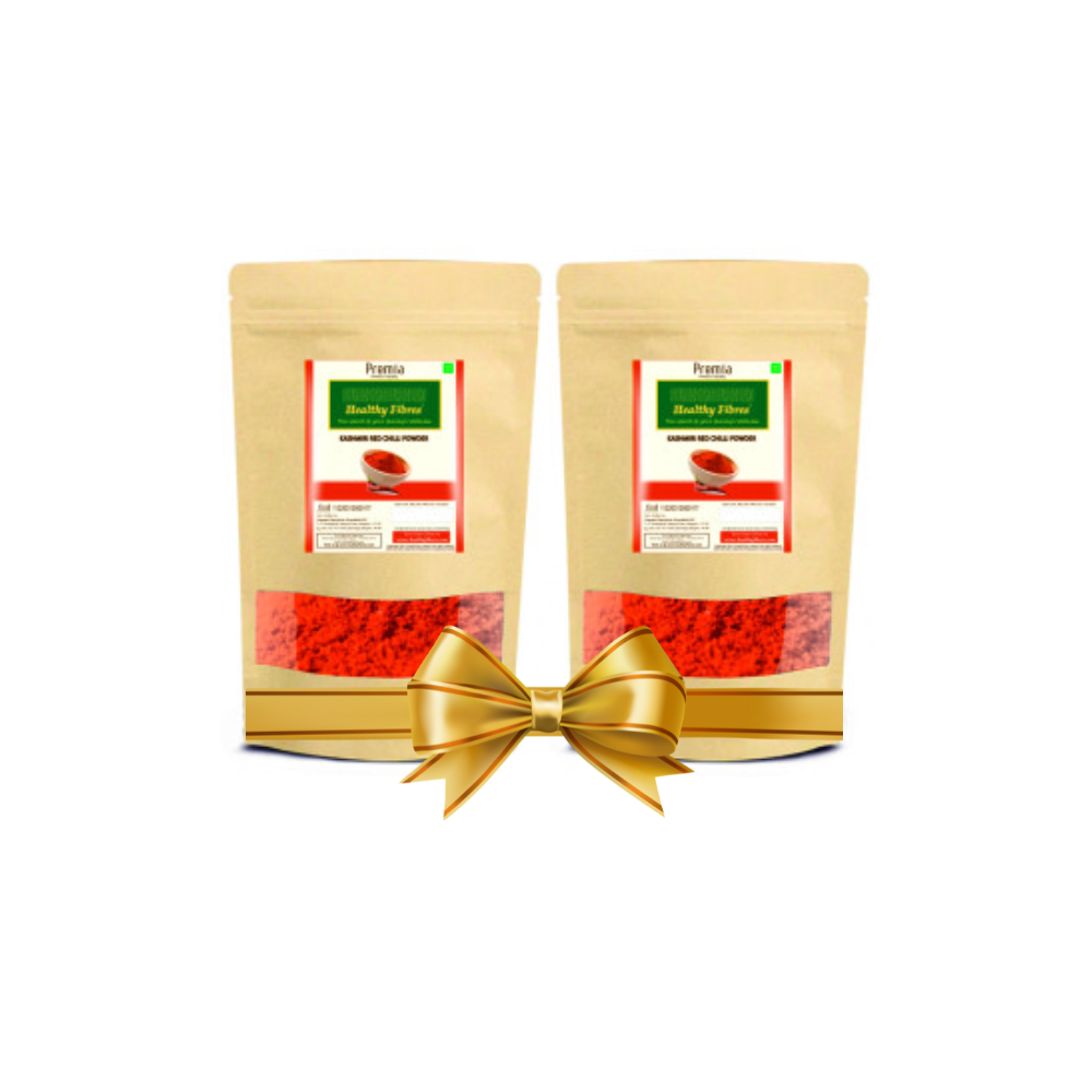Healthy Fibres Red Chilly Powder 250gm Combo pack of 2