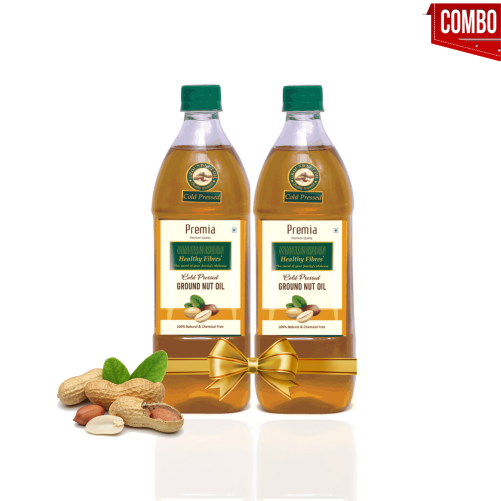 
                  
                    Healthy Fibres Groundnut Oil (500ml) - Pack of 2
                  
                