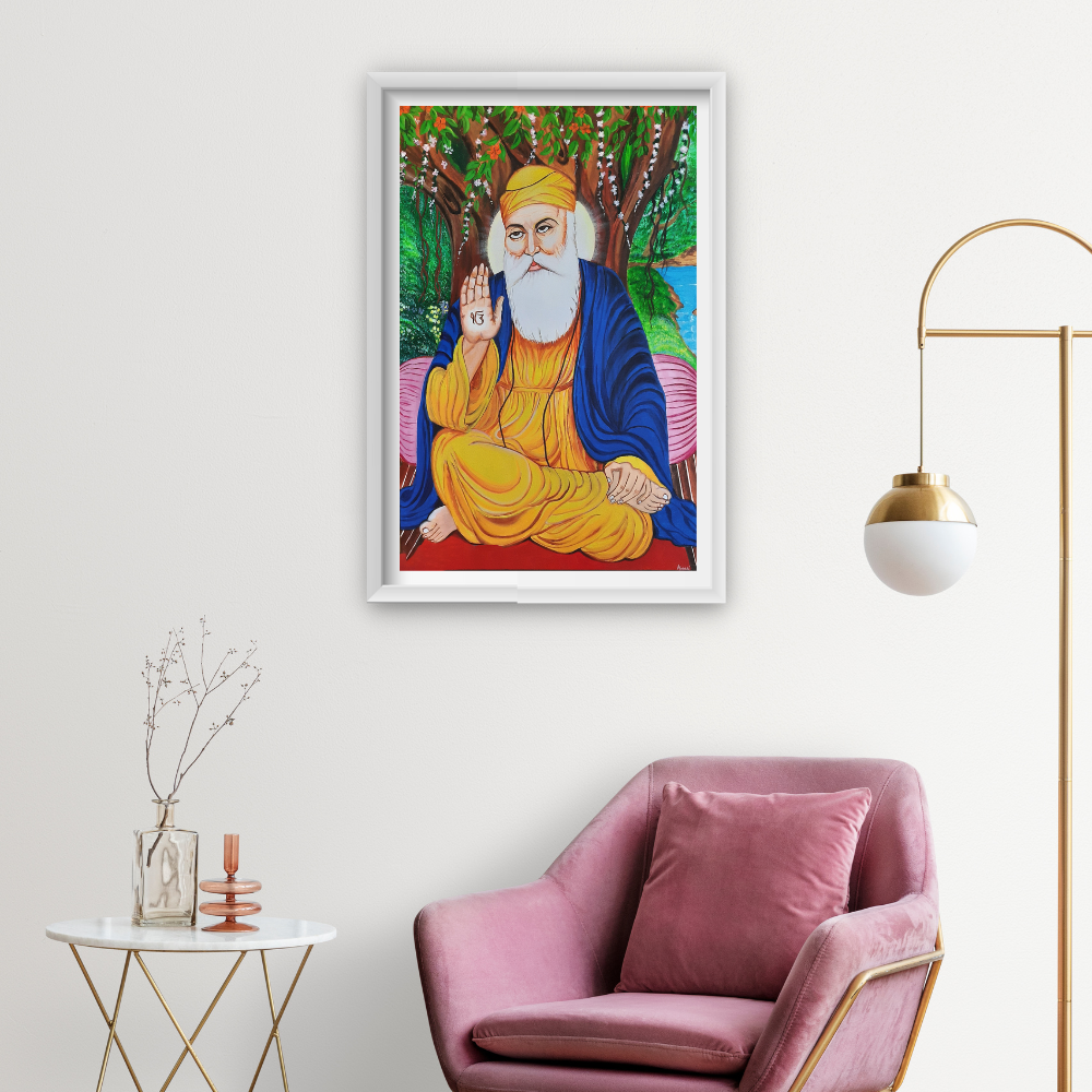 
                  
                    Guru Nanak Ji Painting
                  
                