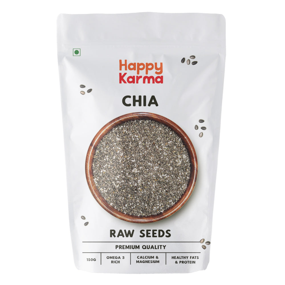 
                  
                    Happy Karma Chia Seeds (150g) - Pack of 2
                  
                