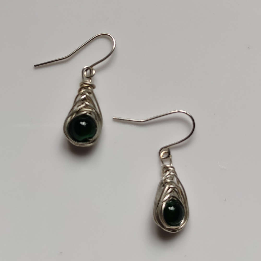 Wire Wrapped Earrings