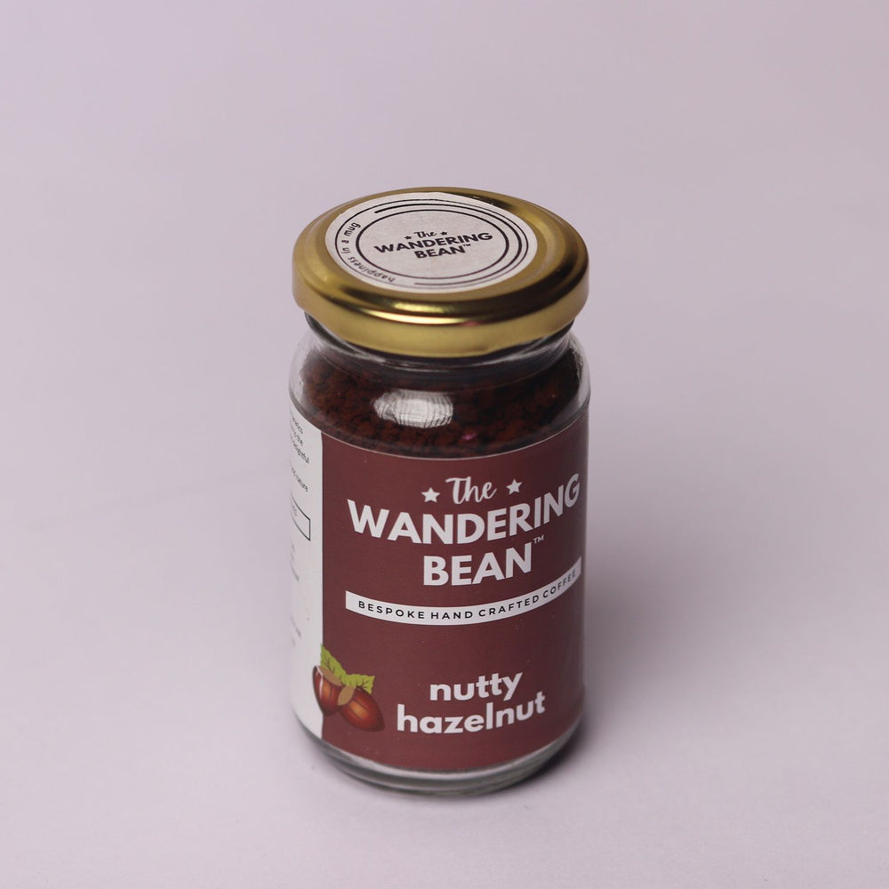 
                  
                    The Wandering Bean Instant Coffee Powder with Nutty Hazelnut - 60g (Pack of 1)
                  
                