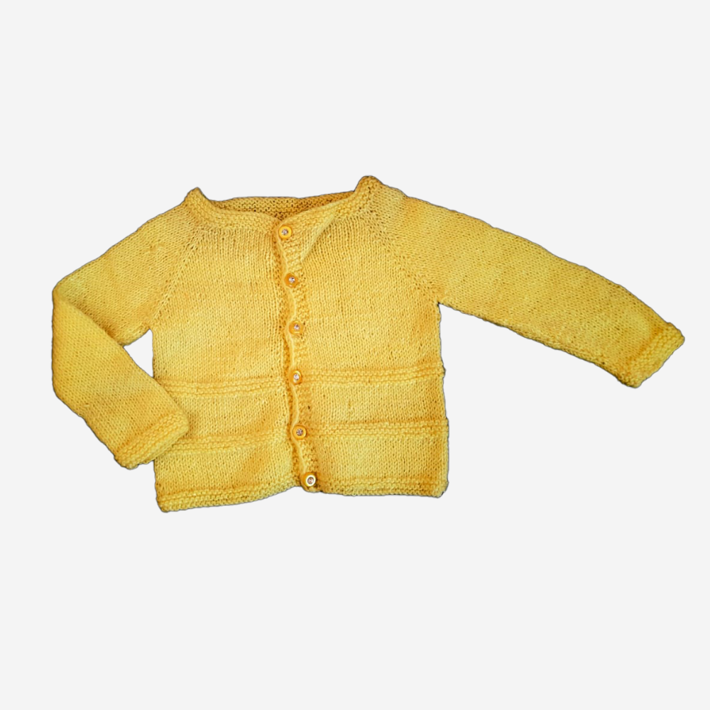 Ganga Yarn Hand-knit Sweater