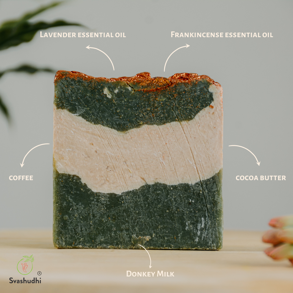 
                  
                    Green Coffee Soap with Donkey Milk (120g)
                  
                