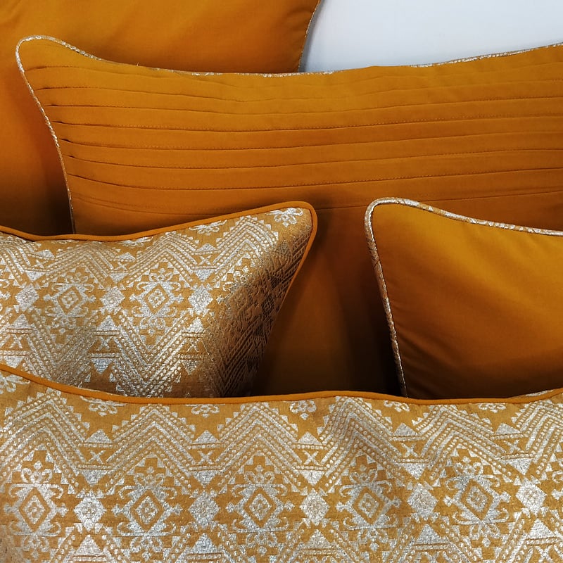 
                  
                    Banarasi Silk Cushion Covers (Set of 5)
                  
                