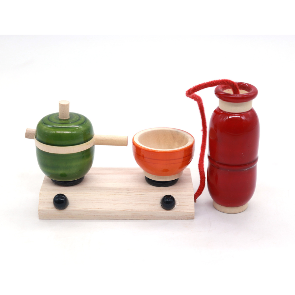 
                  
                    Adhyam Toys Wooden Cooking Set
                  
                