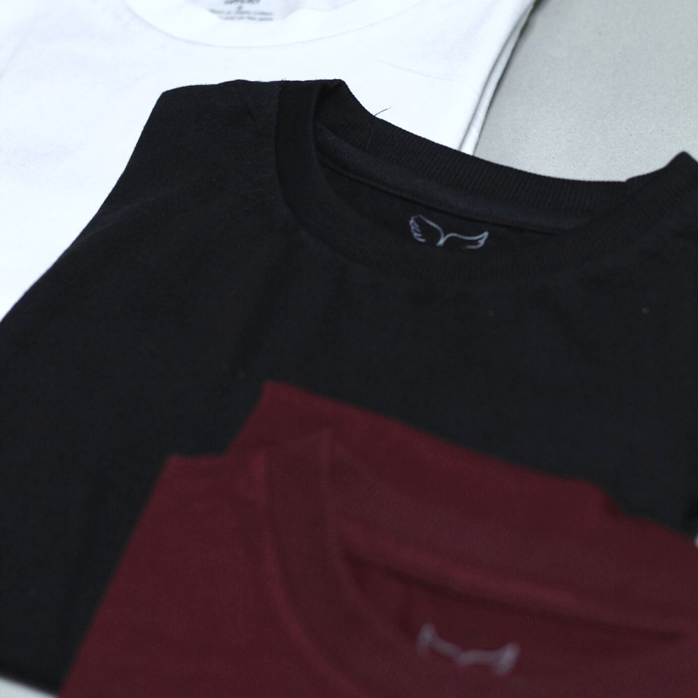 
                  
                    Plain Basic T-Shirt (Set of 3)
                  
                