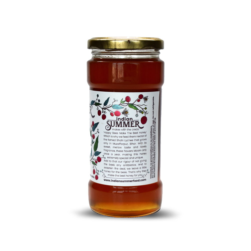 
                  
                    Indian Summer Shahi Lychee Raw Honey (500g)
                  
                
