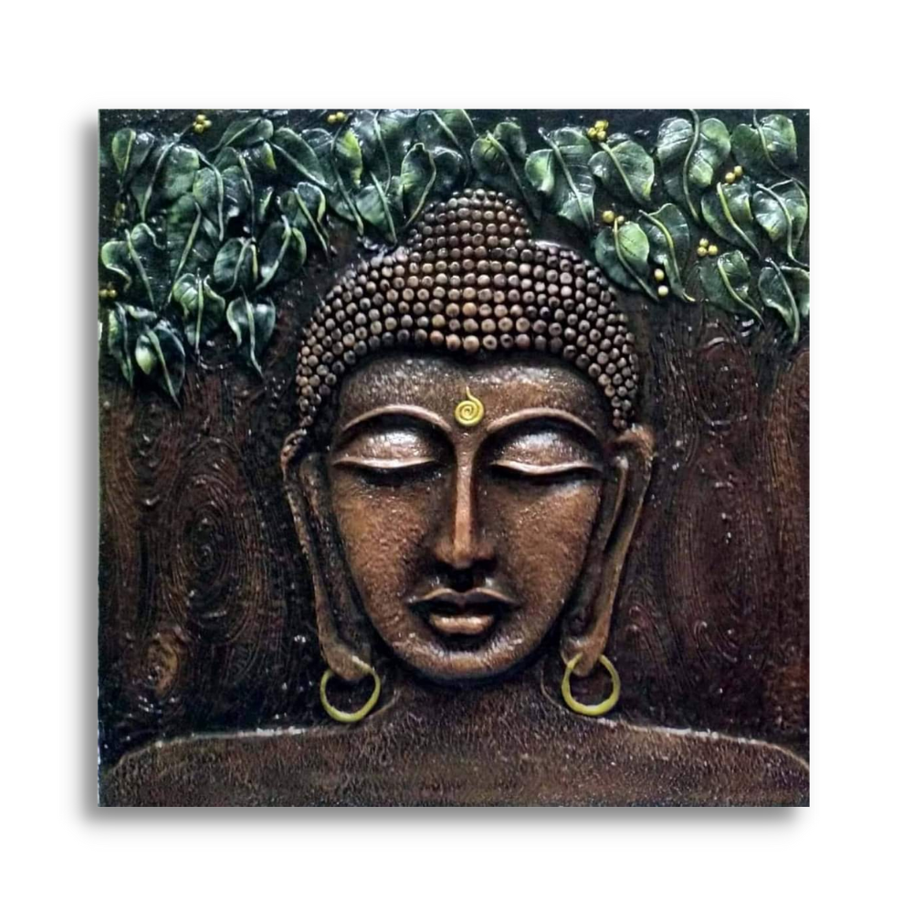 
                  
                    3D Clay Buddha Mural
                  
                