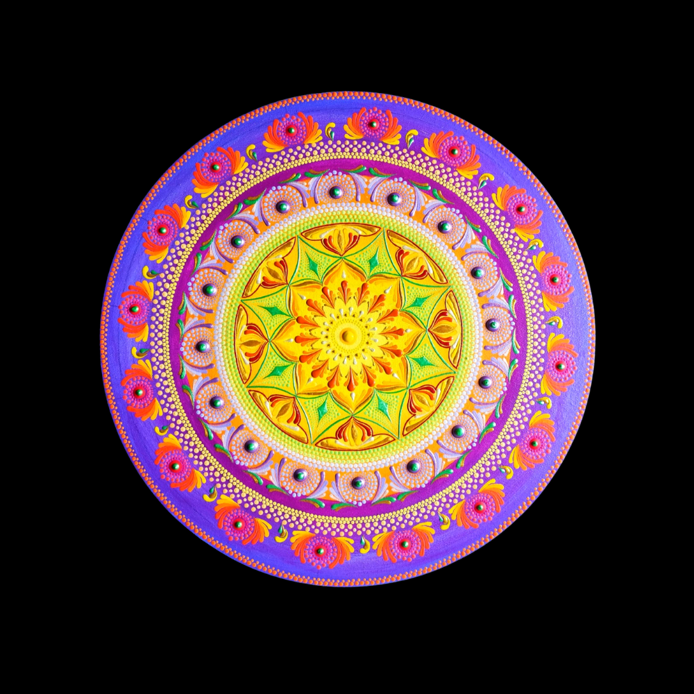 
                  
                    Handmade Mandala Painting
                  
                