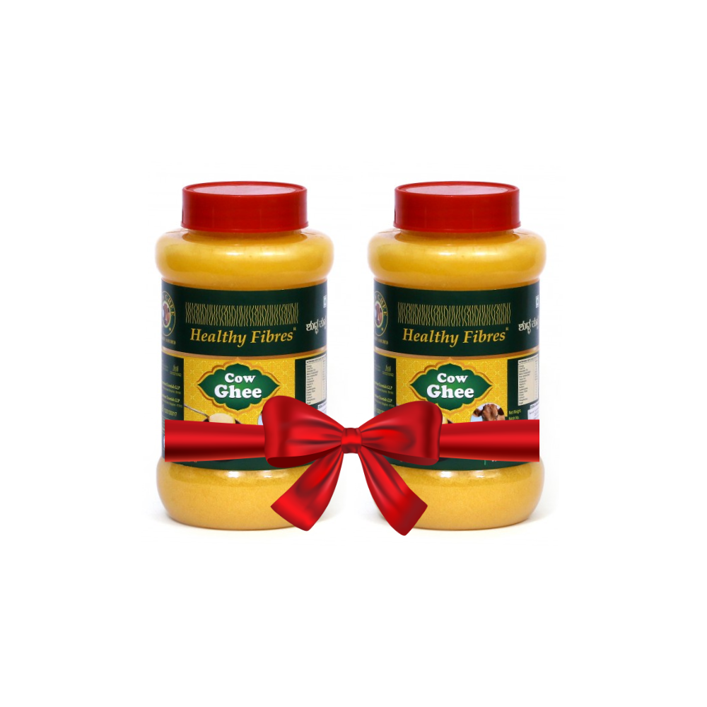 Healthy Fibres Cow Ghee Combo (250g) - Pack of 2