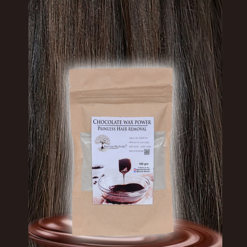 Exotic Natural Exotiqe Chocolate Wax Powder (100g)