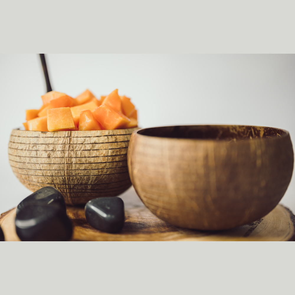 
                  
                    Coconut Shell Bowl with Cutlery
                  
                