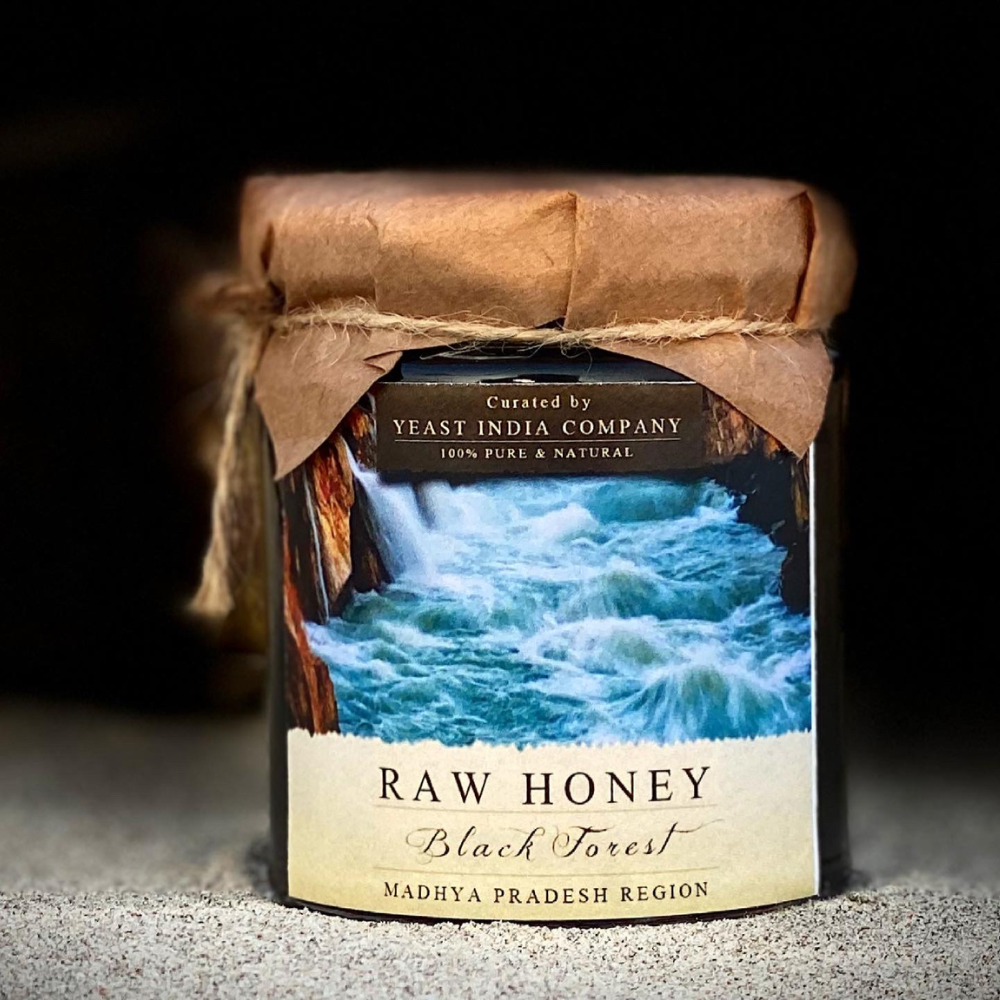 Yeast India Raw Black Forest Honey (250g)
