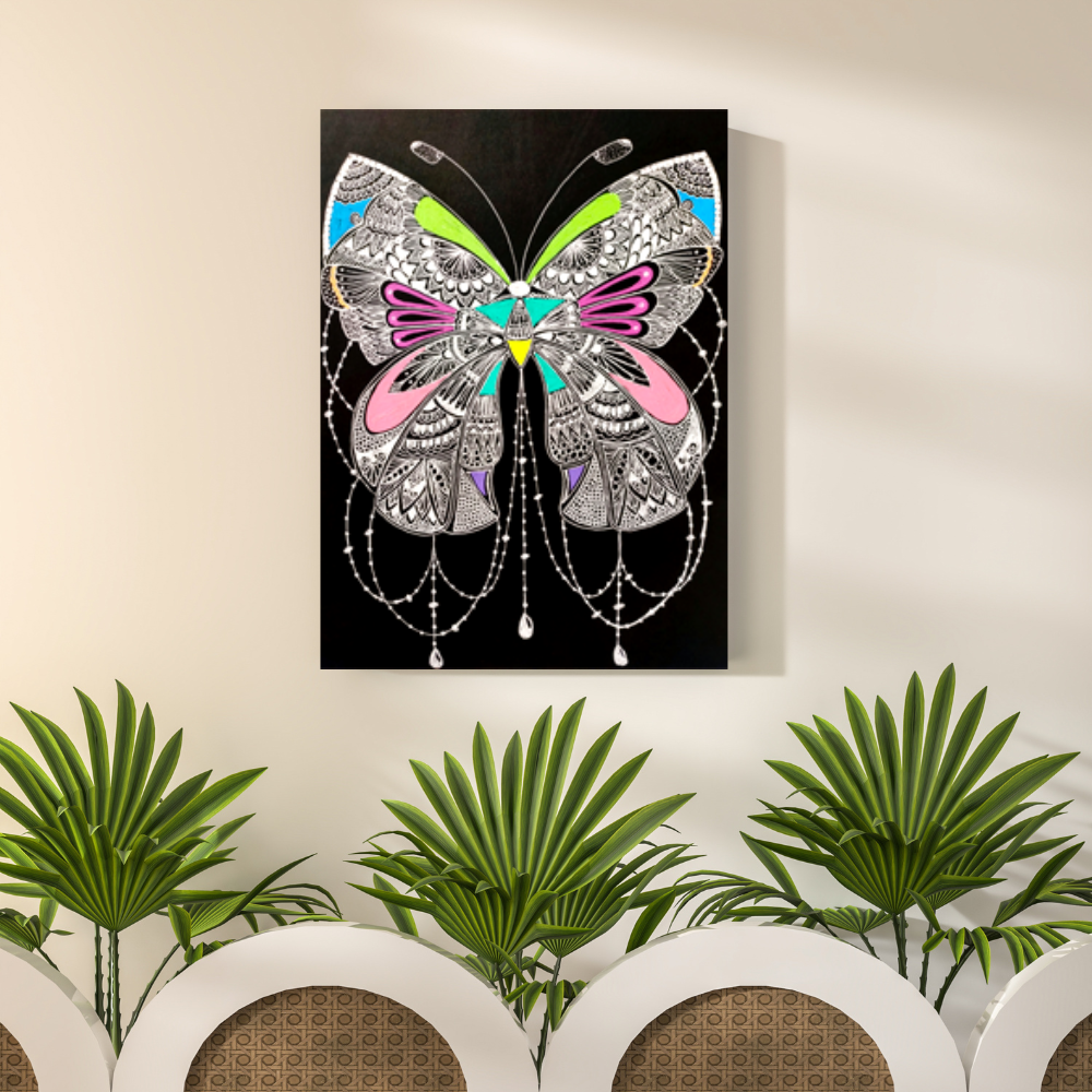 Butterfly Mandala Artwork