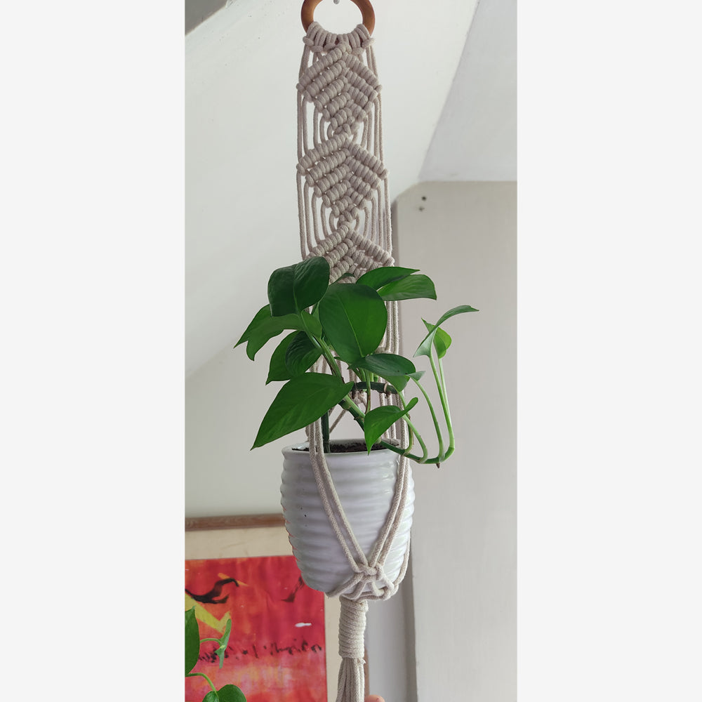 Macrame Plant holder - Single