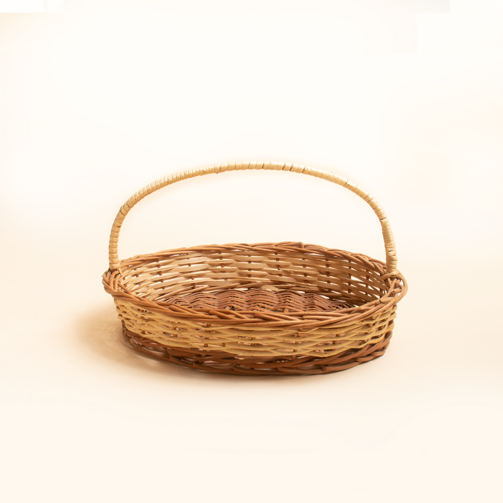 Natural Wicker Gift Basket | Handcrafted Basket