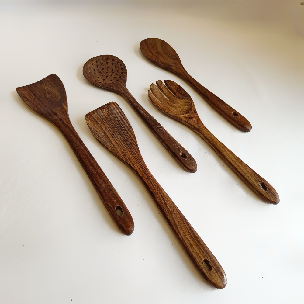 
                  
                    Wooden Spoon Set (Set of 5)
                  
                