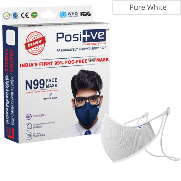 
                  
                    N99 Reusable Face Mask [Pure White]
                  
                