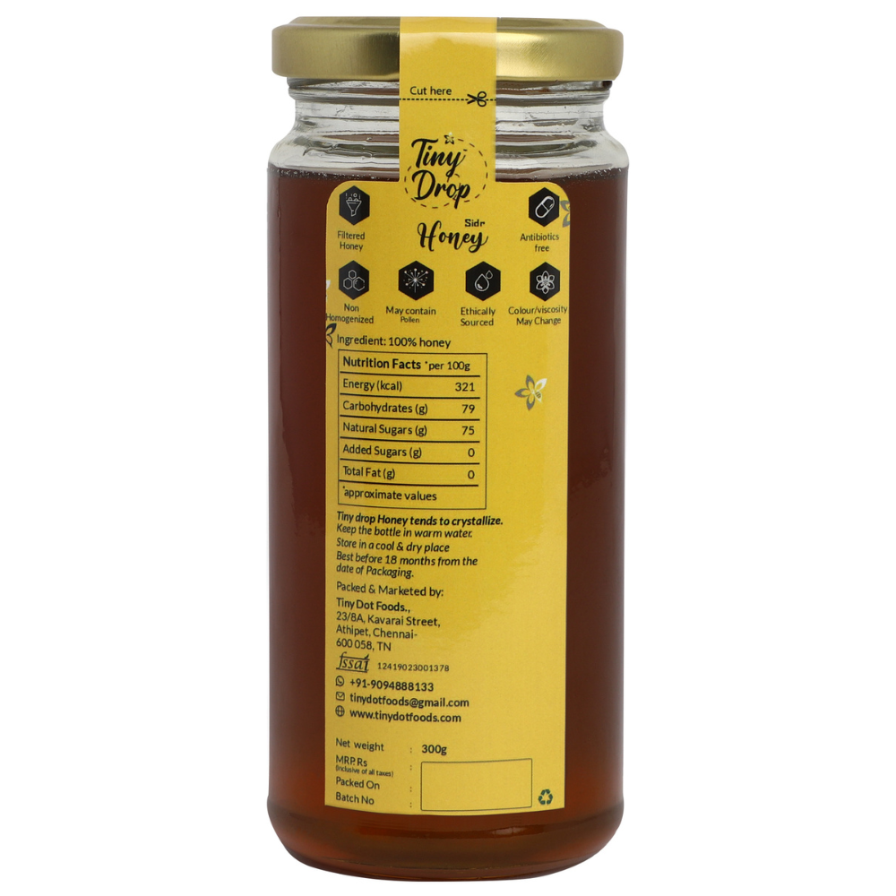 
                  
                    Tiny Dot Foods Sidr Honey (300g)
                  
                