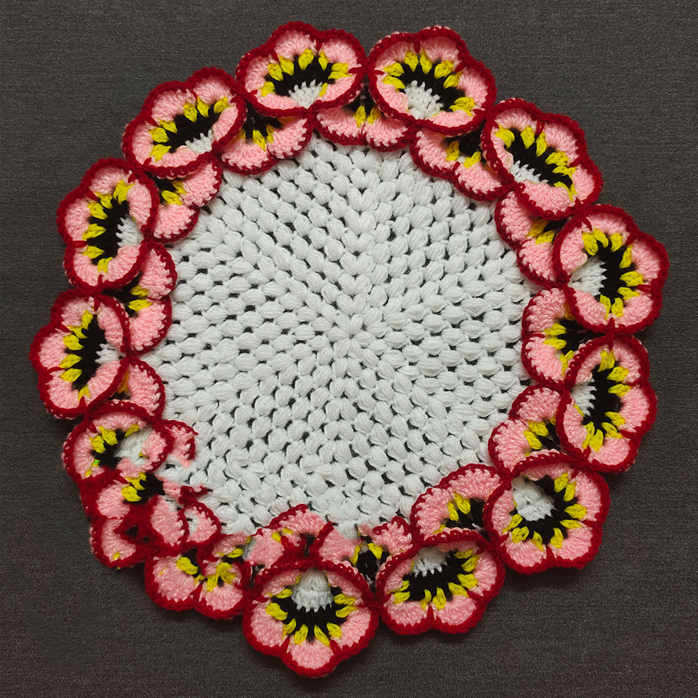 
                  
                    Crochet Table Mat
                  
                