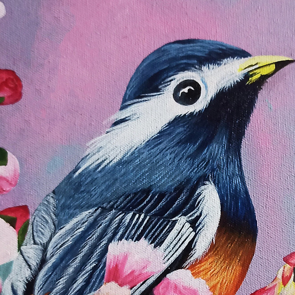 
                  
                    Blue robin bird painting
                  
                