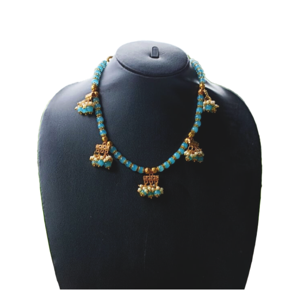 
                  
                    Blue Colour Jewellery Set
                  
                