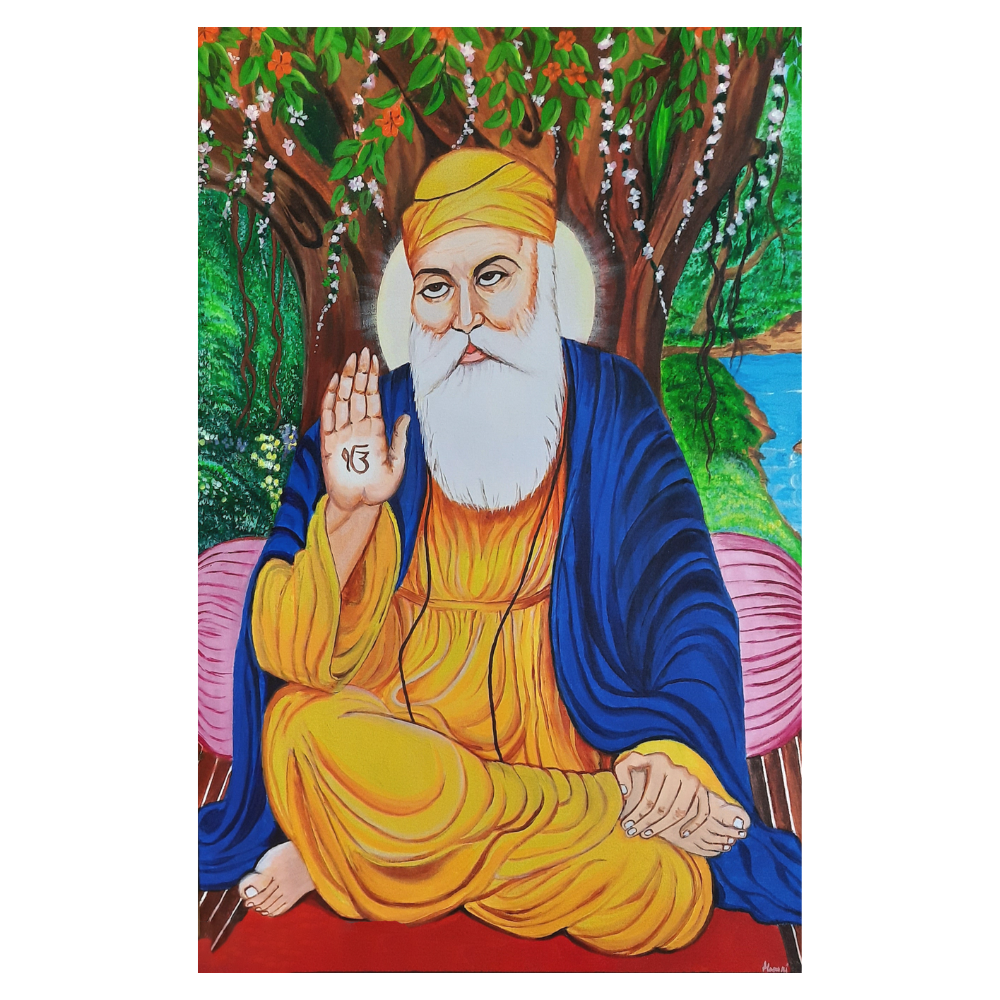 
                  
                    Guru Nanak Ji Painting
                  
                