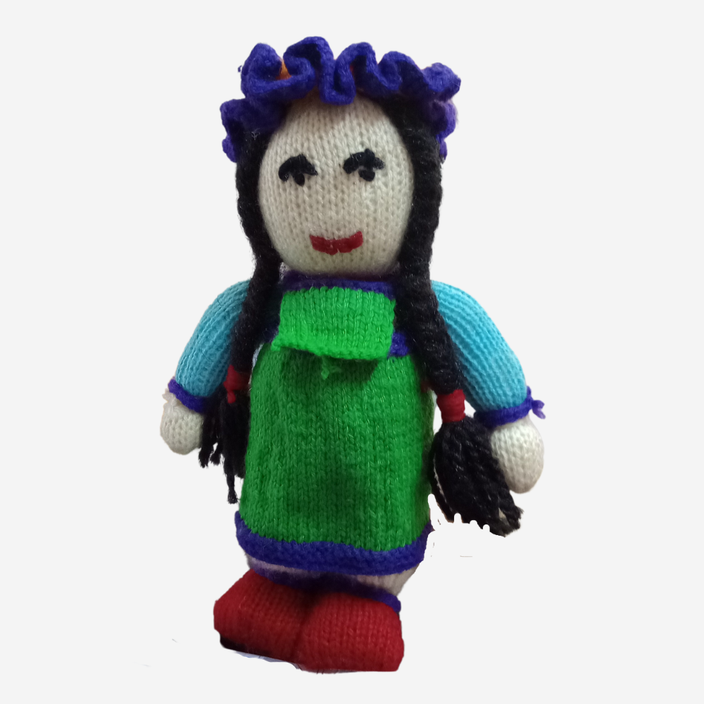 
                  
                    Hand-crocheted Woollen Doll
                  
                
