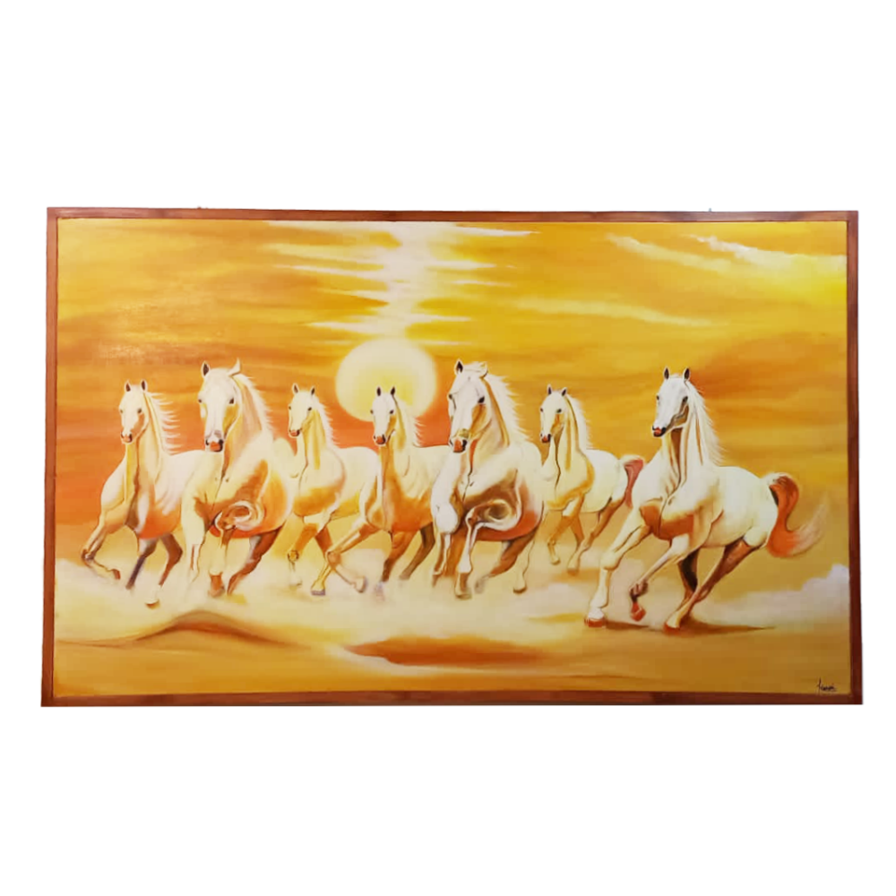 
                  
                    7 Horses Painting
                  
                