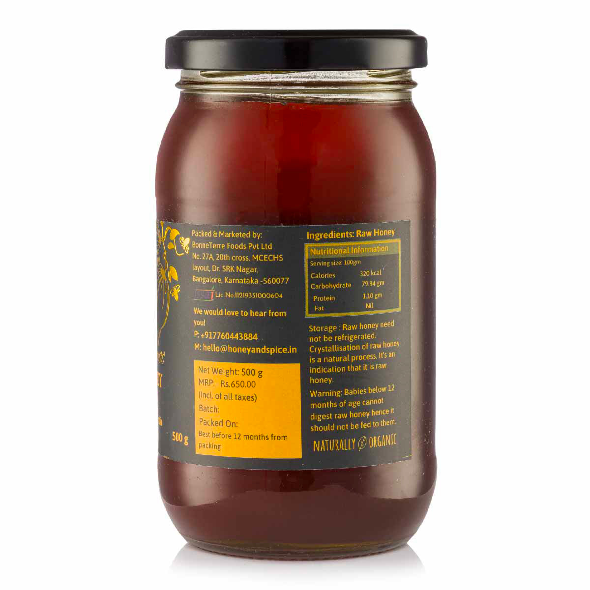 
                  
                    Honey and Spice Wild Honey - Central India (500g)
                  
                