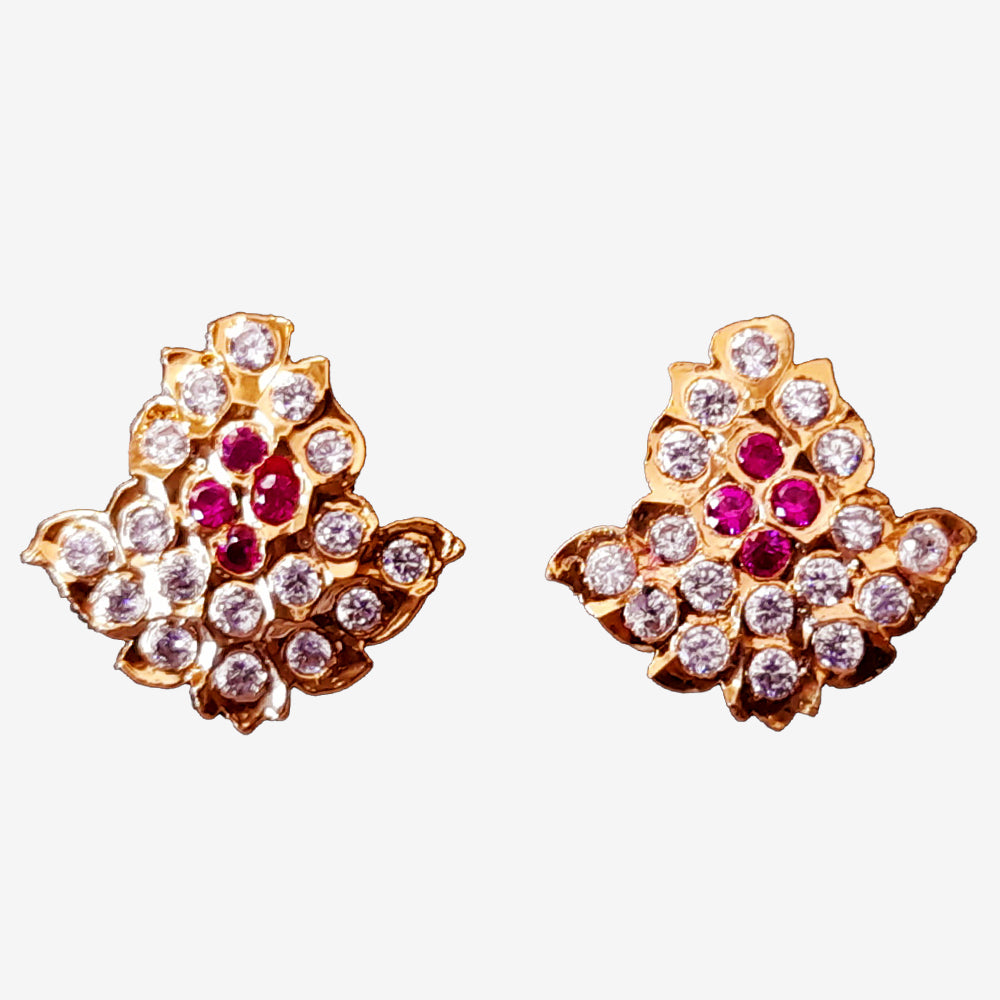 One Gram Gold-Plated Earring Studs