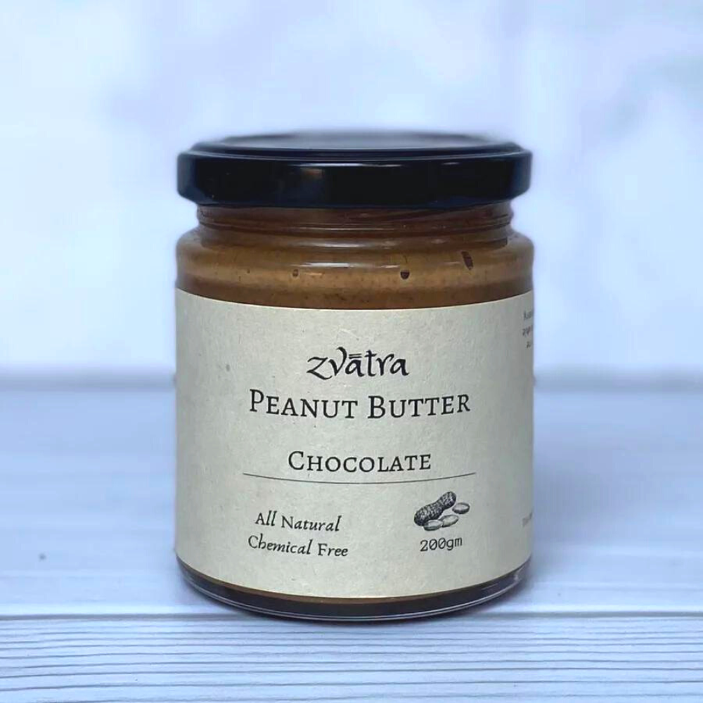 Zvatra Dark Chocolate Peanut Butter - 18% Cocoa (200g)