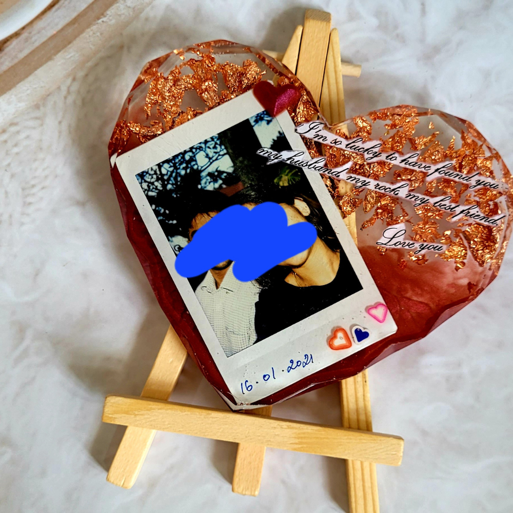 
                  
                    Handmade Resin Photo Frame
                  
                