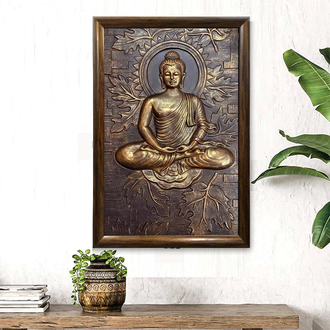 
                  
                    Meditating Buddha 3D Relief Wall Art
                  
                