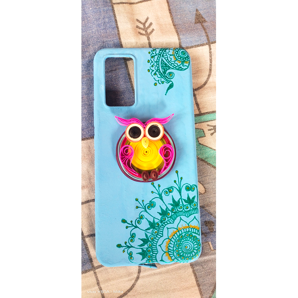 Quilling Owl Phone Cover - Kreate