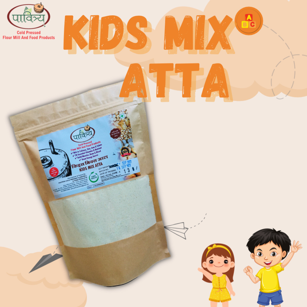 
                  
                    Pavitrya Natural Kids Mix Atta (1kg)
                  
                