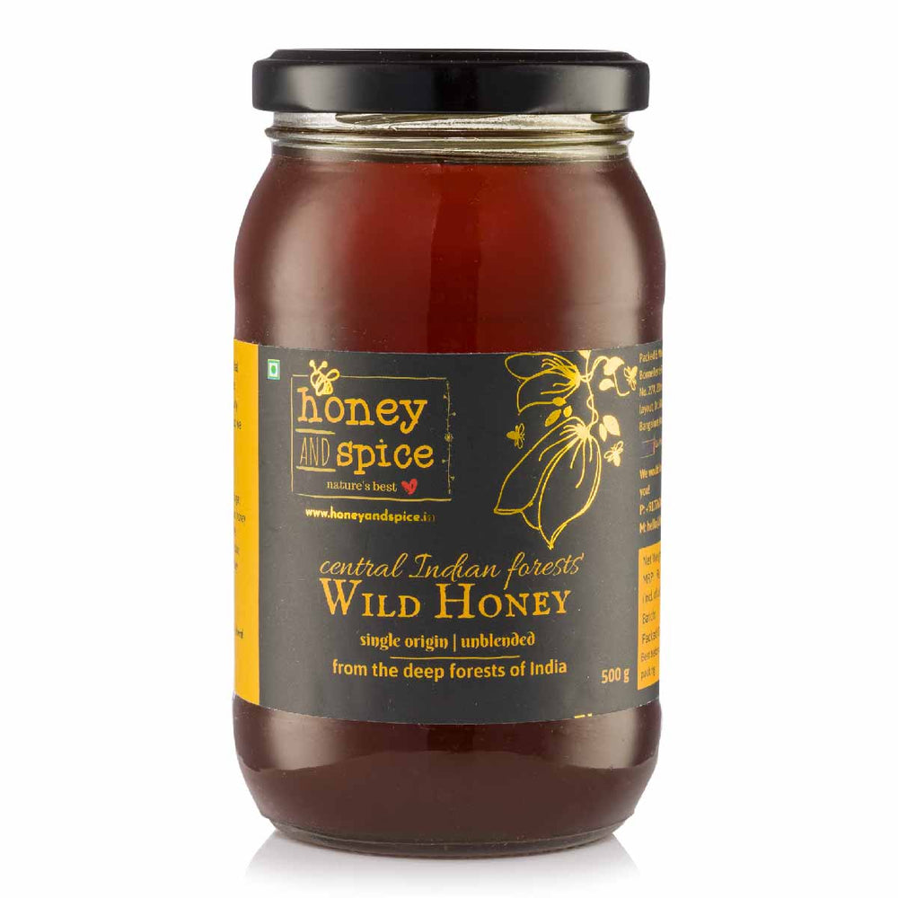 Honey and Spice Wild Honey - Central India (500g)