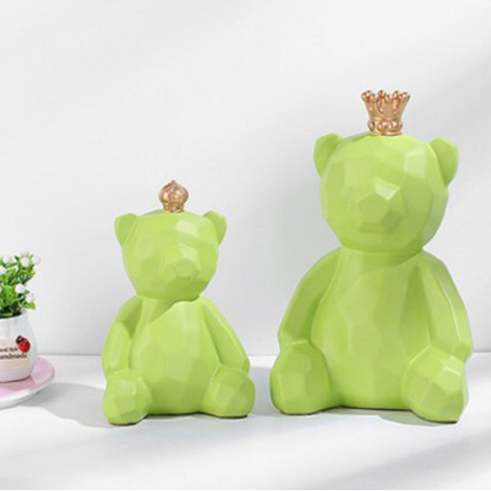 
                  
                    Crown Bear Showpieces (Set of 2)
                  
                