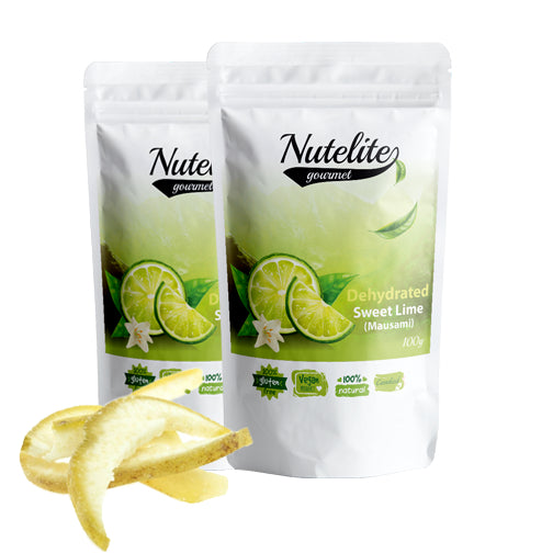 Nutleite Dehydrated Sweet Lime (Mausami) (Pack of 2)