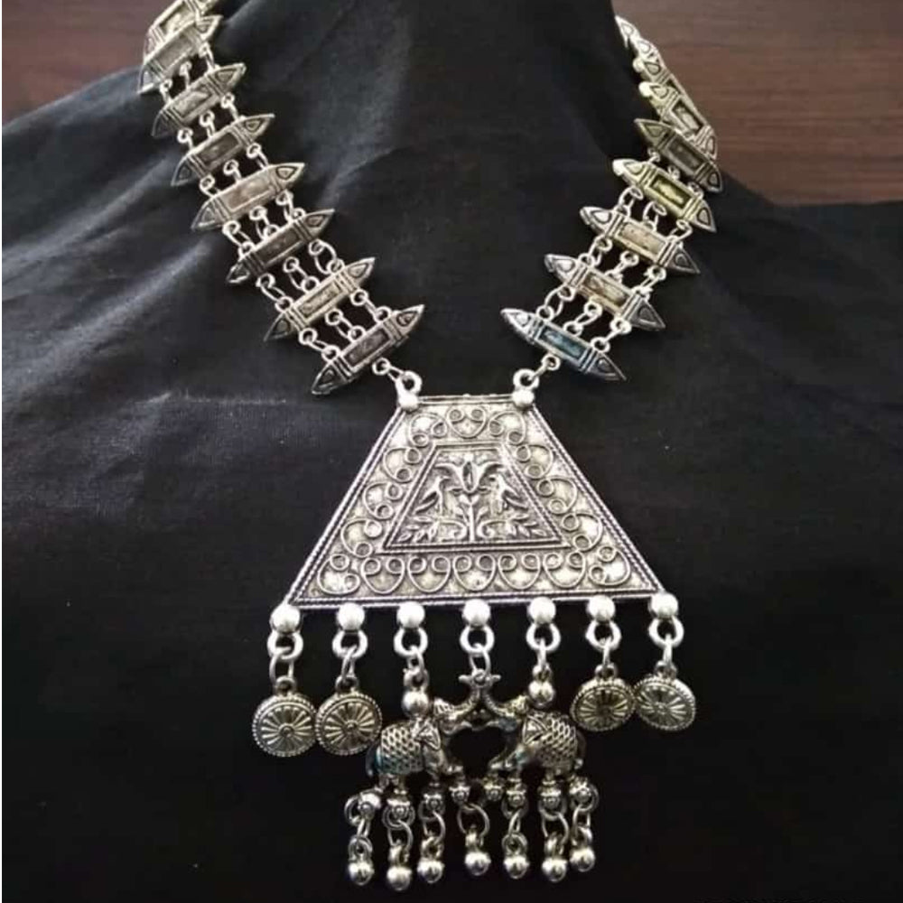 Rajasthan Silver And Onyx Choker Necklace Jewelry Mahakala, 46% OFF