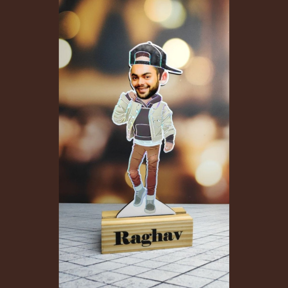 Personalized Wooden Caricature