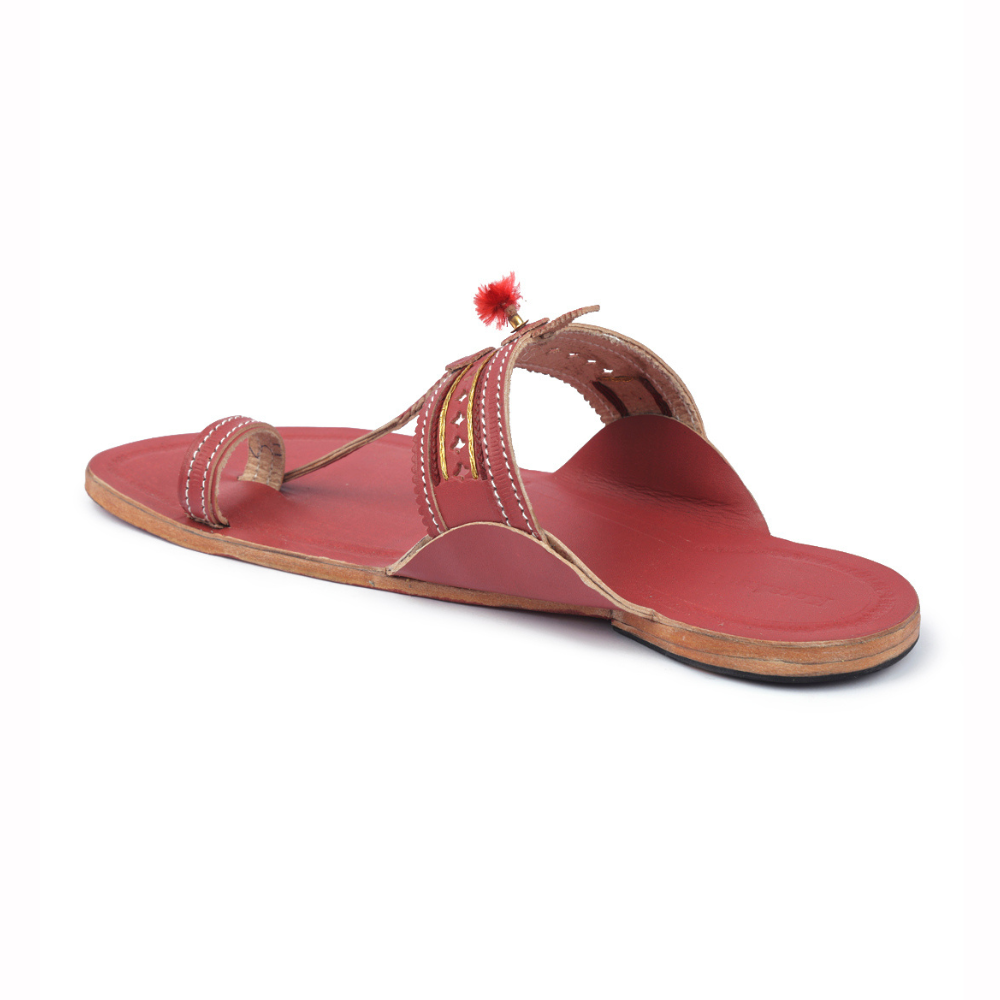 
                  
                    Korakori Cherry Blossom Kolhapuri Slippers
                  
                