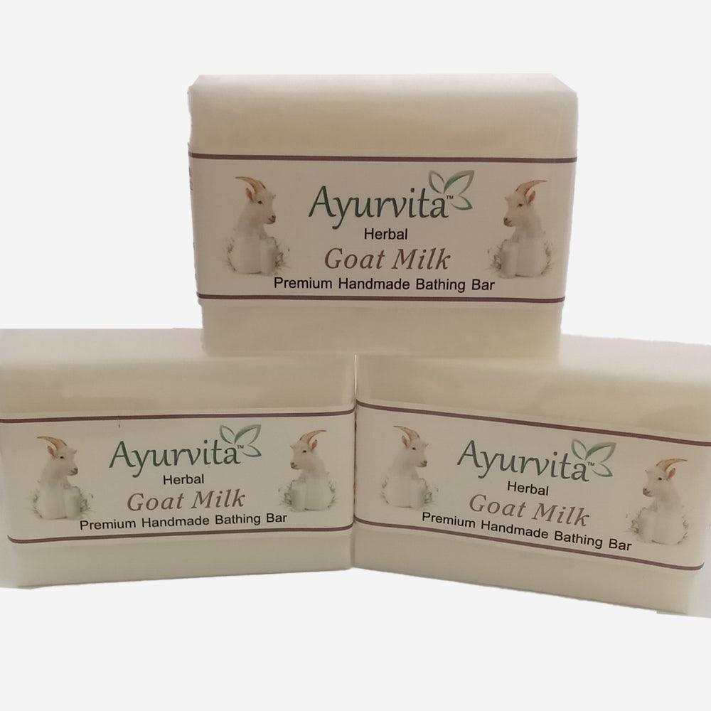 
                  
                    Ayurvita Herbal Handmade Goat Milk Premium Bathing Bar (125g)
                  
                