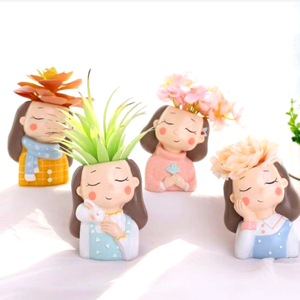 
                  
                    Cute Girls Planters & Pots (Set of 8)
                  
                